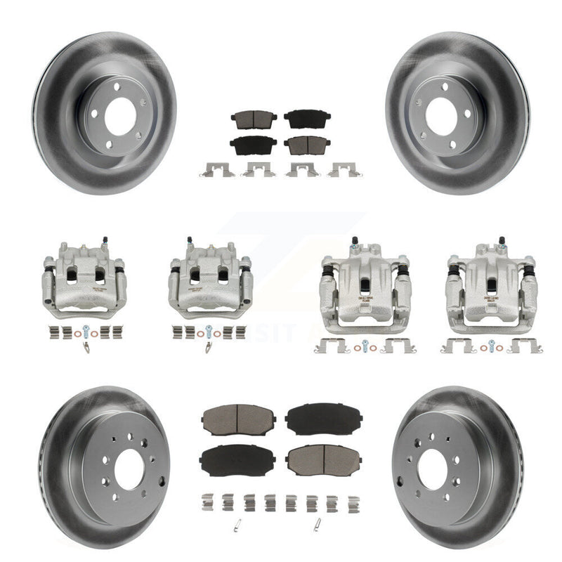 Transit Auto KCG-100916C Disc Brake Kit for 2007-2010 Ford Edge, Lincoln MKX - Front and Rear product image