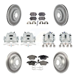 Transit Auto KCG-100916T Disc Brake Kit for 2009-2011 Volkswagen Tiguan - Front and Rear product image