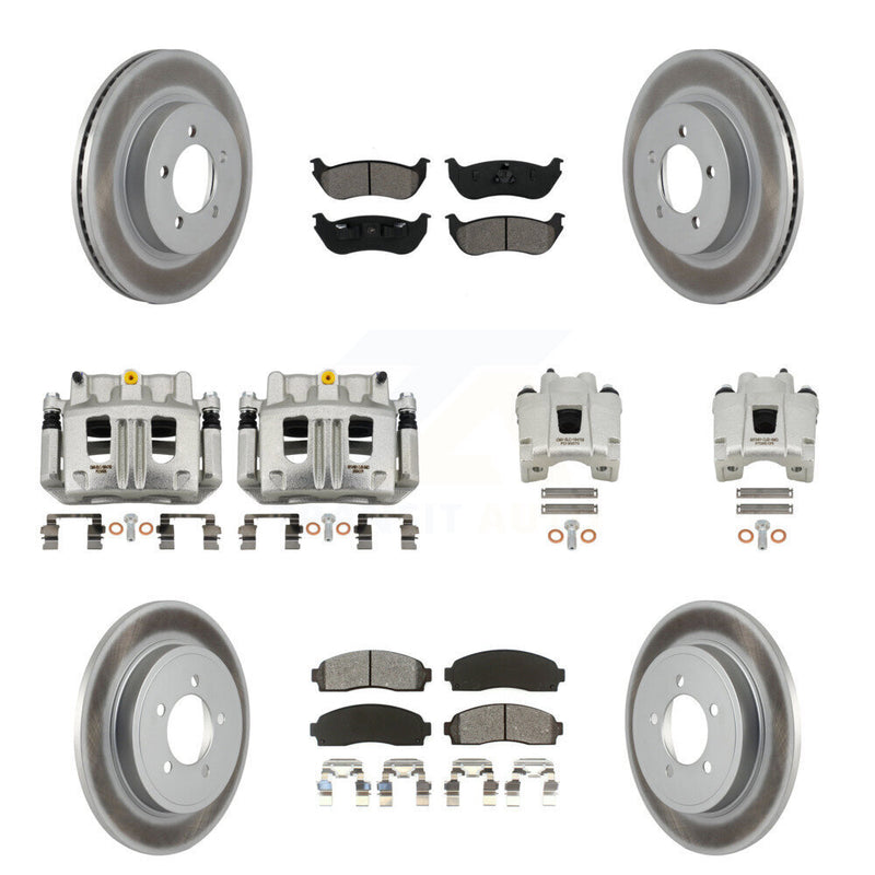 Transit Auto KCG-100918S Disc Brake Kit for 2002-2005 Ford Explorer, Mercury Mountaineer - Front and Rear product image