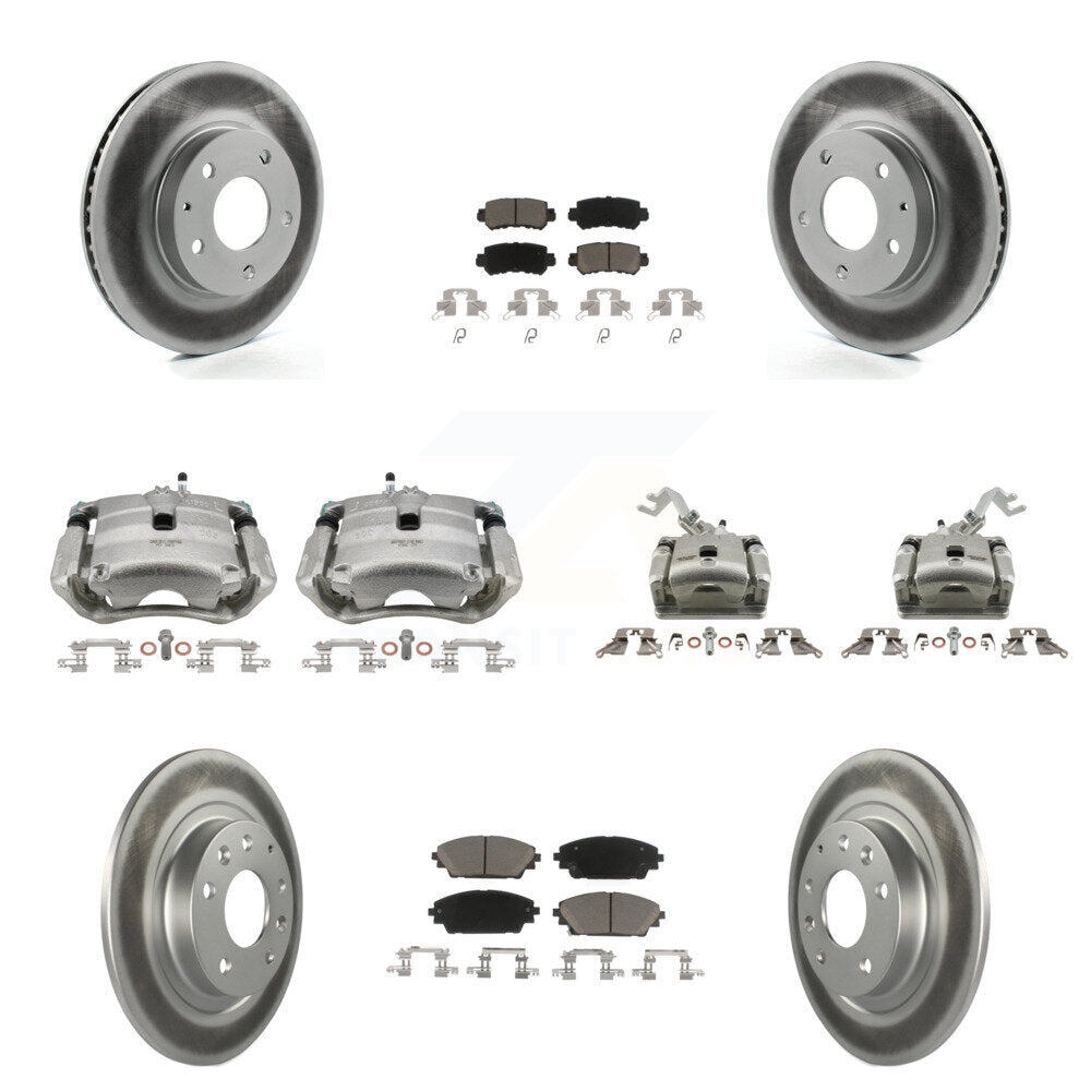 Transit Auto KCG-100919C Disc Brake Kit for 2016-2018 Mazda CX-3 - Front and Rear product image