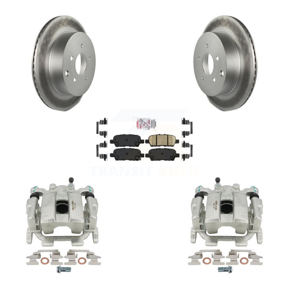 Transit Auto KCG-100919N Disc Brake Kit for 2009-2024 INFINITI Q60, INFINITI Q70L, INFINITI Q50 & more - Rear product image