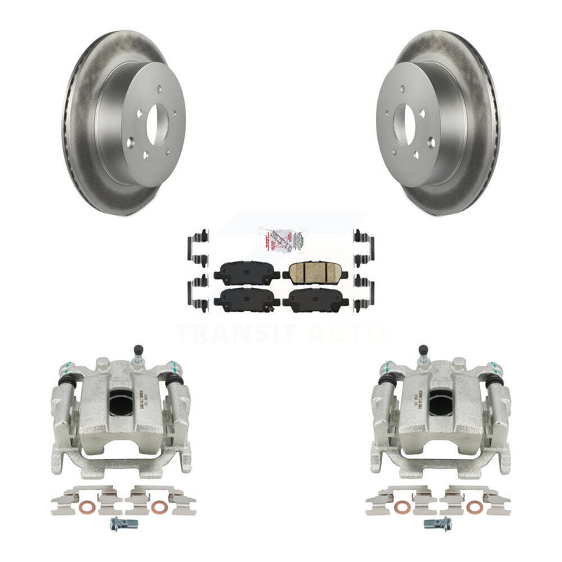 Transit Auto KCG-100919N Disc Brake Kit for 2009-2024 INFINITI Q60, INFINITI Q70L, INFINITI Q50 & more - Rear product image
