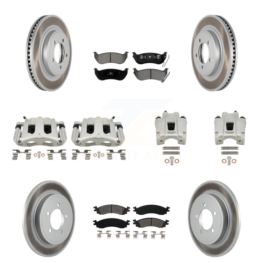 Transit Auto KCG-100919S Disc Brake Kit for 2006-2010 Ford Explorer Sport Trac, Ford Explorer, Mercury Mountaineer - Front and Rear product image