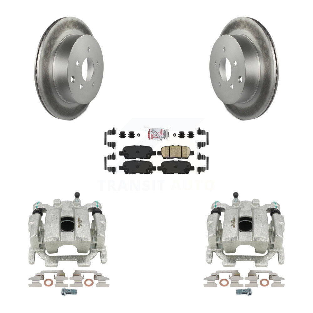 Transit Auto KCG-100920N Disc Brake Kit for 2009-2024 INFINITI Q60, INFINITI Q70L, INFINITI Q50 & more - Rear product image