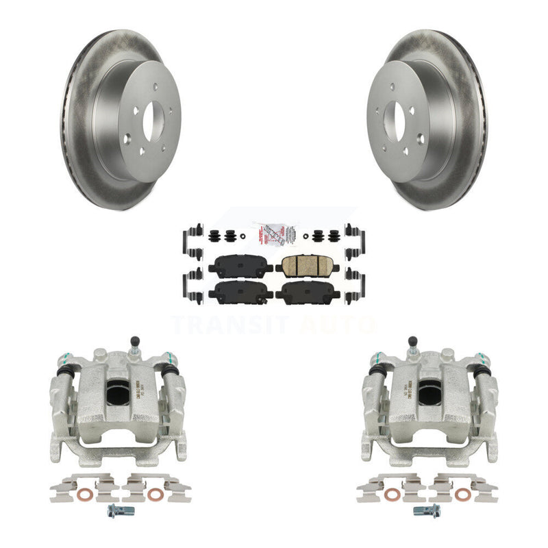 Transit Auto KCG-100920N Disc Brake Kit for 2009-2024 INFINITI Q60, INFINITI Q70L, INFINITI Q50 & more - Rear product image