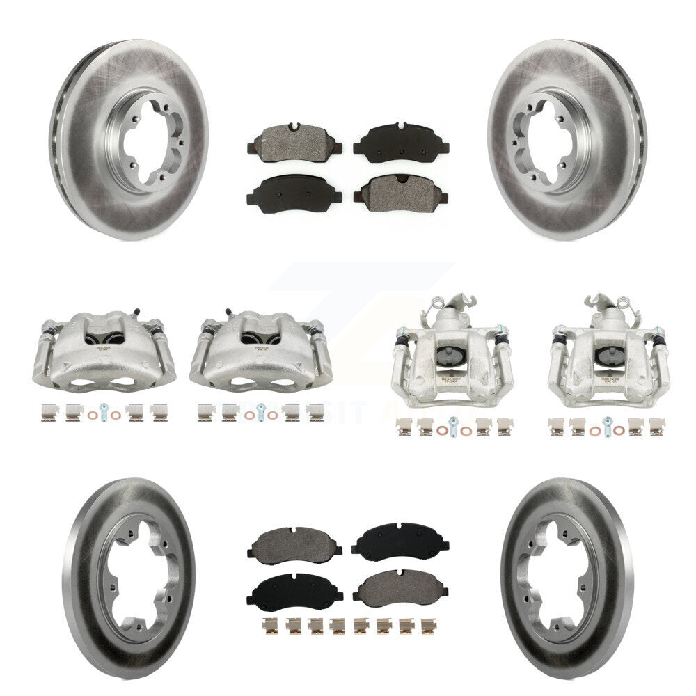 Transit Auto KCG-100921S Disc Brake Kit for 2015-2019 Ford Transit-150, Ford Transit-250, Ford Transit-350 - Front and Rear product image