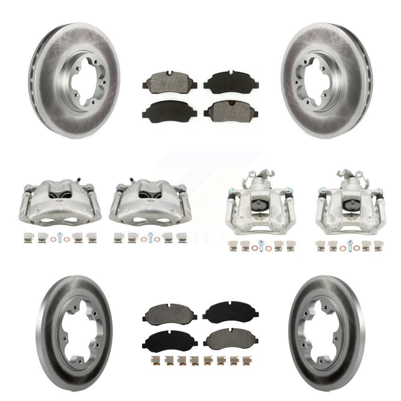 Transit Auto KCG-100921S Disc Brake Kit for 2015-2019 Ford Transit-150, Ford Transit-250, Ford Transit-350 - Front and Rear product image