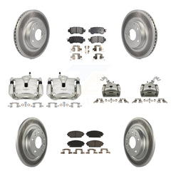 Transit Auto KCG-100921T Disc Brake Kit for 2016-2018 Mazda CX-3 - Front and Rear product image