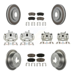 Transit Auto KCG-100922C Disc Brake Kit for 2012-2013 Kia Forte5 - Front and Rear product image