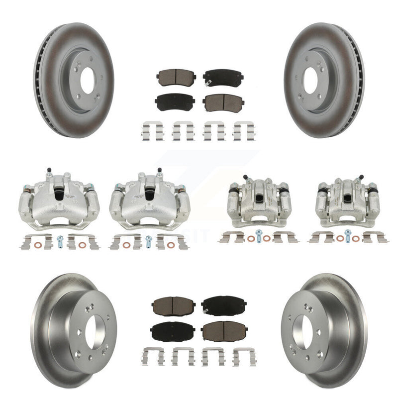 Transit Auto KCG-100922C Disc Brake Kit for 2012-2013 Kia Forte5 - Front and Rear product image