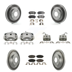 Transit Auto KCG-100922T Disc Brake Kit for 2016-2018 Mazda CX-3 - Front and Rear product image