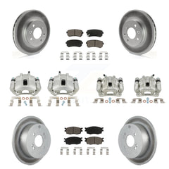 Transit Auto KCG-100923C Disc Brake Kit for 2006-2007 Hyundai Accent, Kia Rio, Kia Rio5 - Front and Rear product image