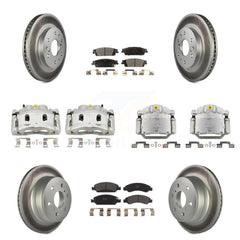 Transit Auto KCG-100923P Disc Brake Kit for 2014-2020 Chevrolet Suburban, Cadillac Escalade, Cadillac Escalade ESV & more - Front and Rear product image