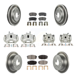 Transit Auto KCG-100923T Disc Brake Kit for 2010-2013 Kia Forte5, Kia Forte, Kia Forte Koup - Front and Rear product image