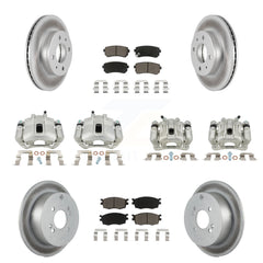 Transit Auto KCG-100924C Disc Brake Kit for 2006 Hyundai Accent - Front and Rear product image