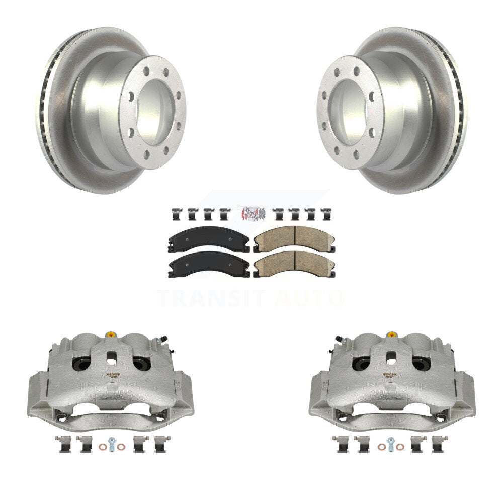 Transit Auto KCG-100924N Disc Brake Kit for 2009-2020 Chevrolet Express 4500, Chevrolet Express 3500, GMC Savana 3500 & more - Rear product image