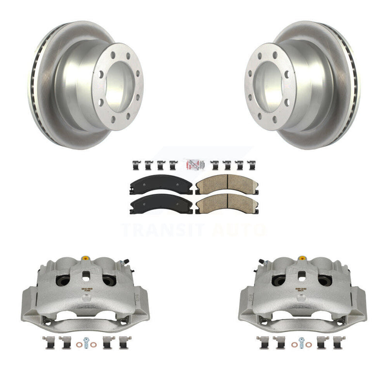 Transit Auto KCG-100924N Disc Brake Kit for 2009-2020 Chevrolet Express 4500, Chevrolet Express 3500, GMC Savana 3500 & more - Rear product image