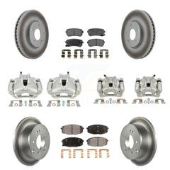 Transit Auto KCG-100924T Disc Brake Kit for 2012-2013 Kia Forte5 - Front and Rear product image