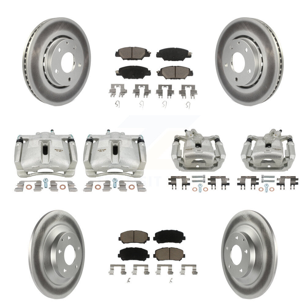 Transit Auto KCG-100925C Disc Brake Kit for 2016-2022 Mazda CX-5 - Front and Rear product image