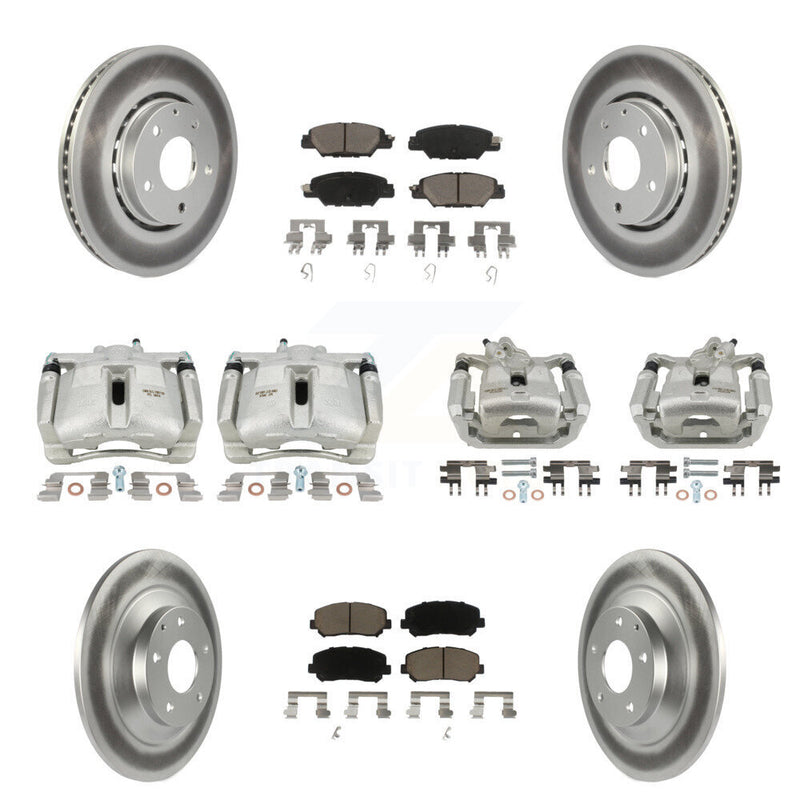 Transit Auto KCG-100925C Disc Brake Kit for 2016-2022 Mazda CX-5 - Front and Rear product image