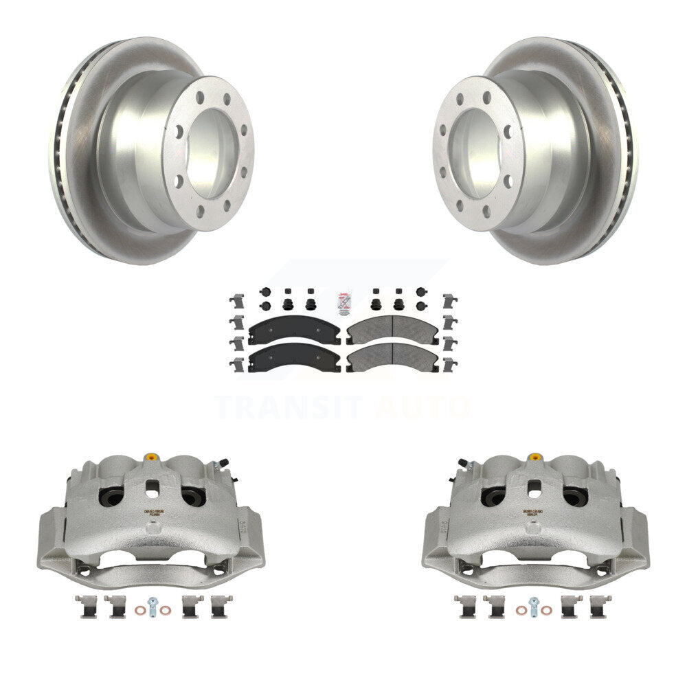 Transit Auto KCG-100925N Disc Brake Kit for 2009-2020 Chevrolet Express 4500, Chevrolet Express 3500, GMC Savana 3500 & more - Rear product image