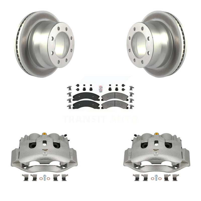 Transit Auto KCG-100925N Disc Brake Kit for 2009-2020 Chevrolet Express 4500, Chevrolet Express 3500, GMC Savana 3500 & more - Rear product image
