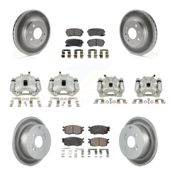 Transit Auto KCG-100925T Disc Brake Kit for 2006-2007 Hyundai Accent, Kia Rio, Kia Rio5 - Front and Rear product image