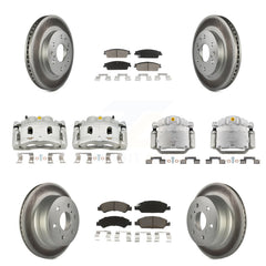 Transit Auto KCG-100926C Disc Brake Kit for 2008-2014 Chevrolet Silverado 1500, Cadillac Escalade, Cadillac Escalade ESV & more - Front and Rear product image