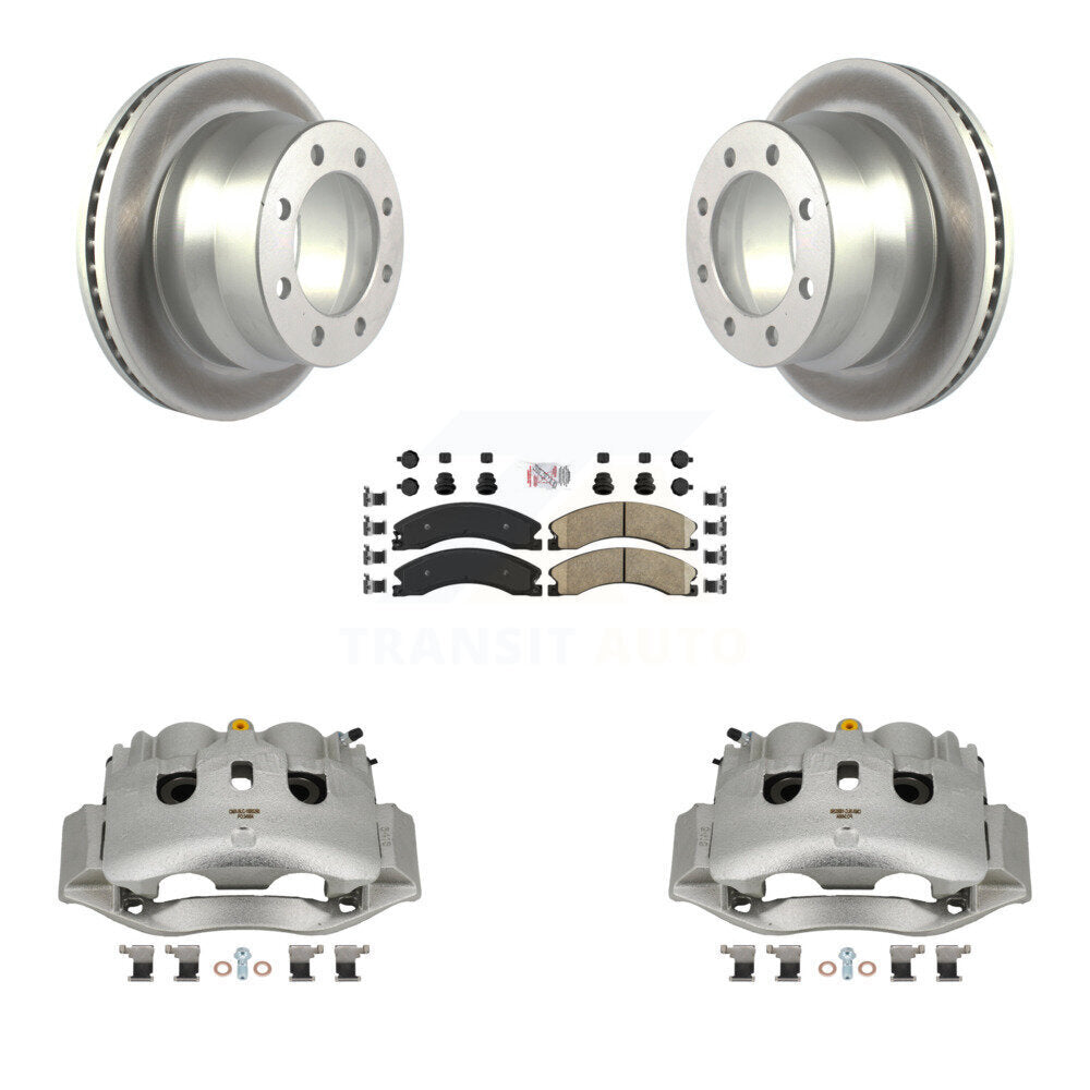 Transit Auto KCG-100926N Disc Brake Kit for 2009-2020 Chevrolet Express 4500, Chevrolet Express 3500, GMC Savana 3500 & more - Rear product image