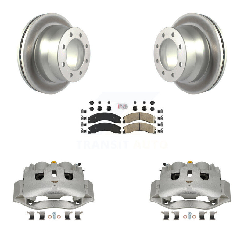Transit Auto KCG-100926N Disc Brake Kit for 2009-2020 Chevrolet Express 4500, Chevrolet Express 3500, GMC Savana 3500 & more - Rear product image