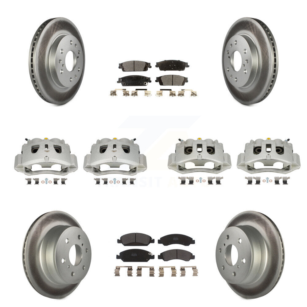 Transit Auto KCG-100926P Disc Brake Kit for 2016 Chevrolet Suburban - Front and Rear product image