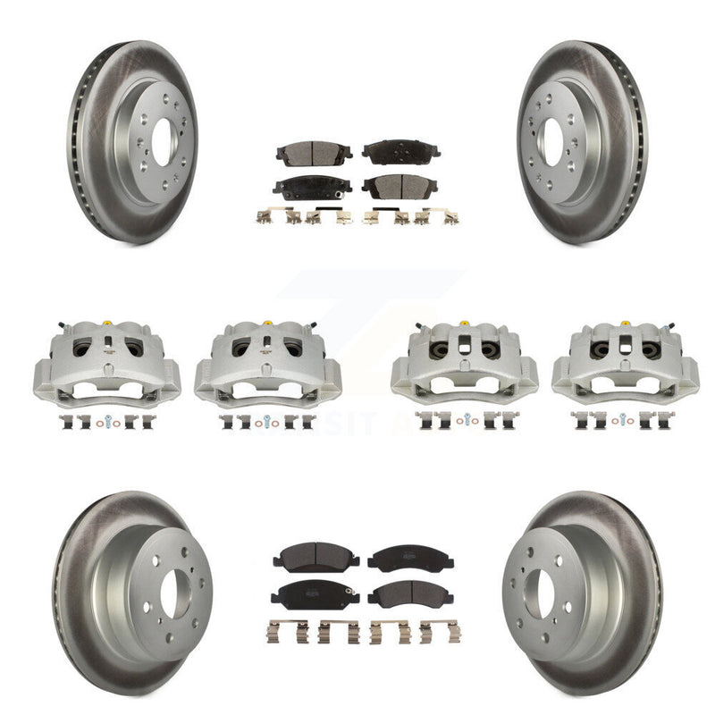 Transit Auto KCG-100926P Disc Brake Kit for 2016 Chevrolet Suburban - Front and Rear product image