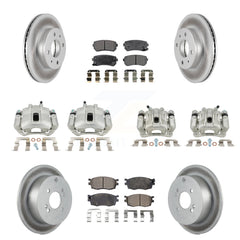 Transit Auto KCG-100926T Disc Brake Kit for 2006 Hyundai Accent - Front and Rear product image