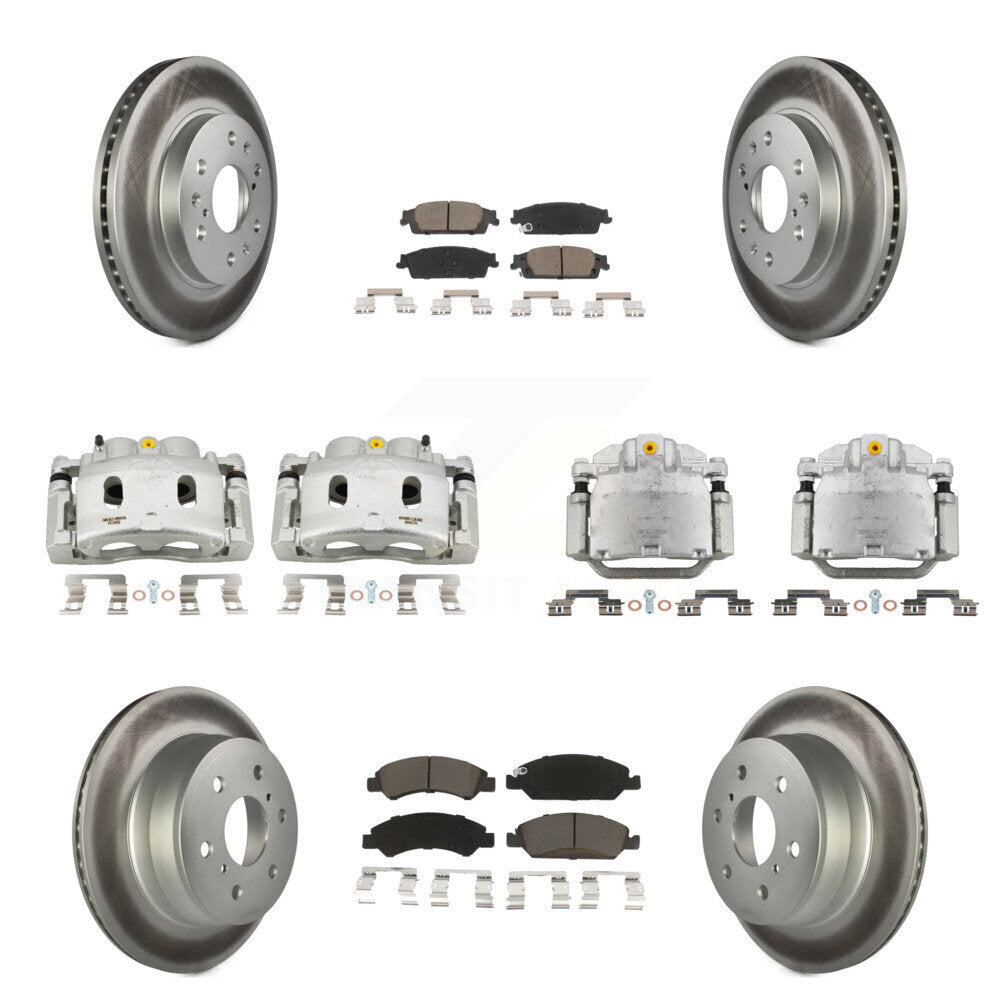 Transit Auto KCG-100927C Disc Brake Kit for 2014-2020 Chevrolet Suburban, Cadillac Escalade, Cadillac Escalade ESV & more - Front and Rear product image