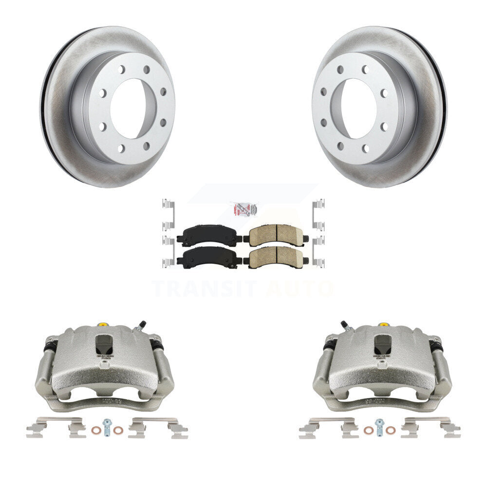 Transit Auto KCG-100927N Disc Brake Kit for 2007-2014 Chevrolet Express 3500, GMC Savana 3500, Chevrolet Express 2500 & more - Rear product image