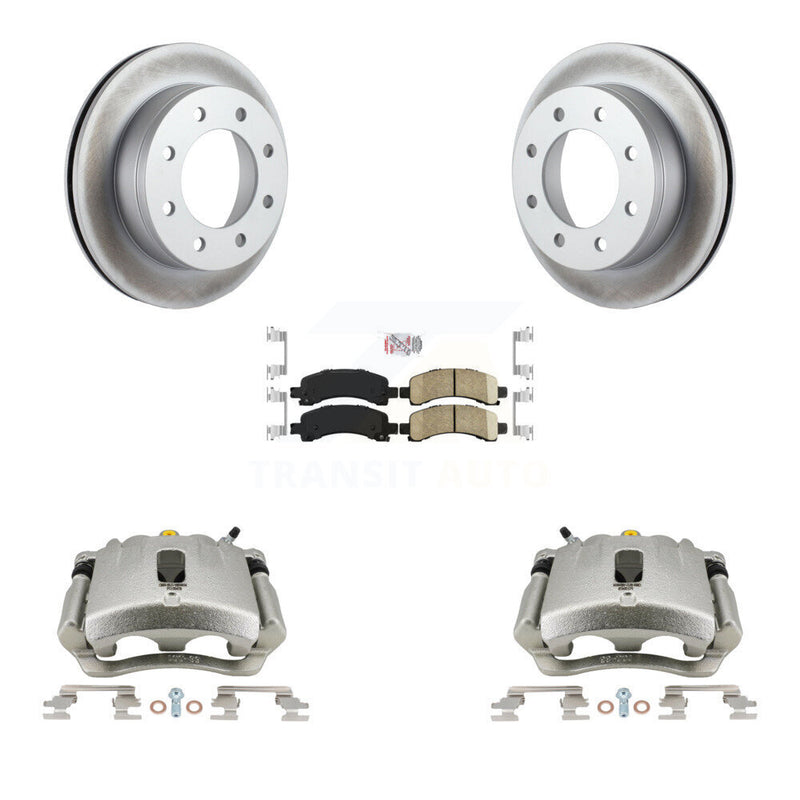 Transit Auto KCG-100927N Disc Brake Kit for 2007-2014 Chevrolet Express 3500, GMC Savana 3500, Chevrolet Express 2500 & more - Rear product image