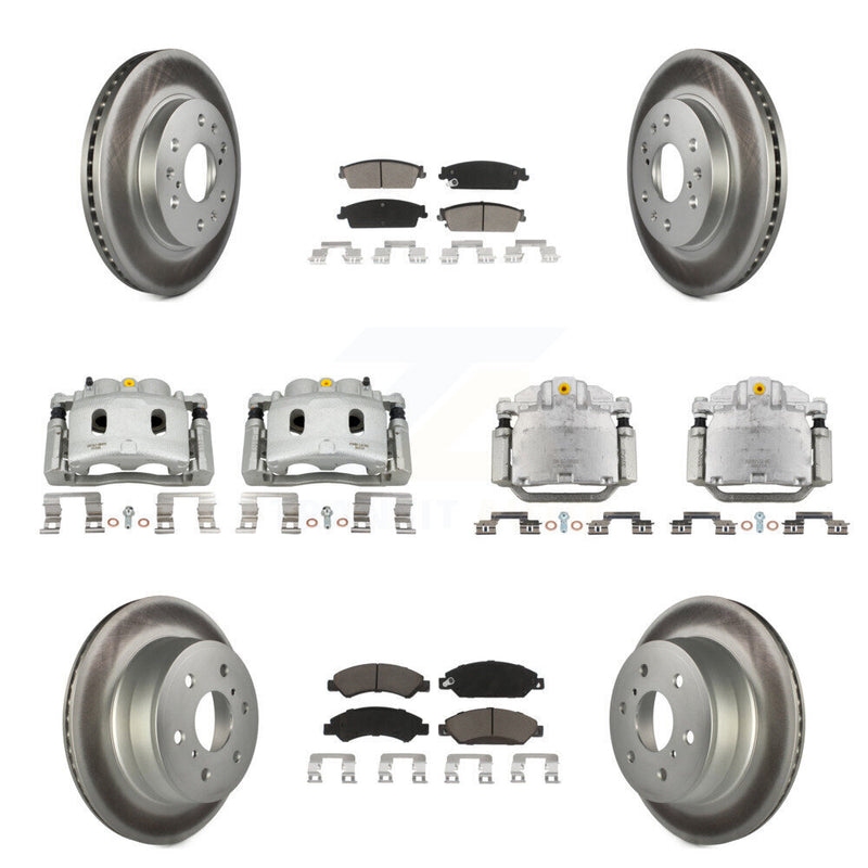 Transit Auto KCG-100928C Disc Brake Kit for 2007 Cadillac Escalade, Cadillac Escalade ESV, Cadillac Escalade EXT & more - Front and Rear product image