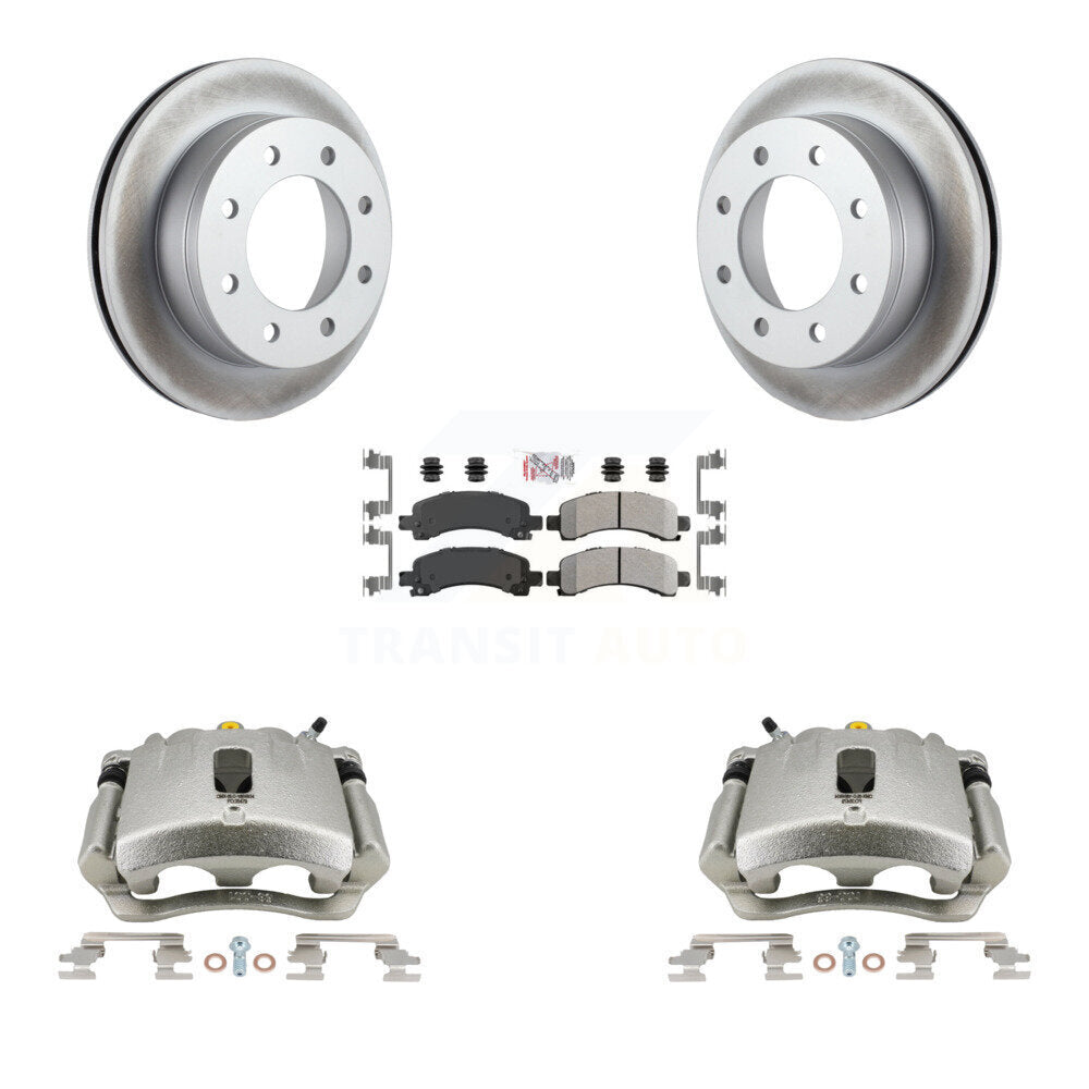 Transit Auto KCG-100928N Disc Brake Kit for 2007-2014 Chevrolet Express 3500, GMC Savana 3500, Chevrolet Express 2500 & more - Rear product image