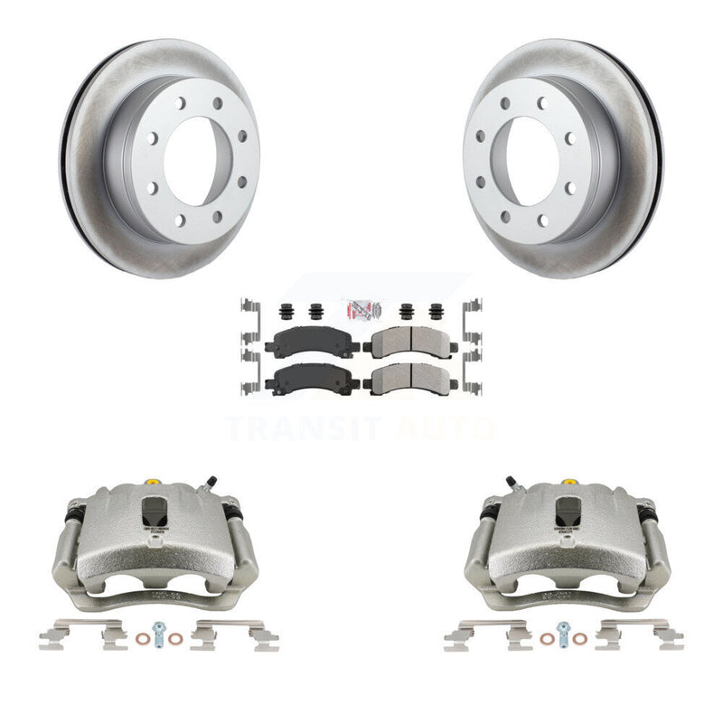 Transit Auto KCG-100928N Disc Brake Kit for 2007-2014 Chevrolet Express 3500, GMC Savana 3500, Chevrolet Express 2500 & more - Rear product image