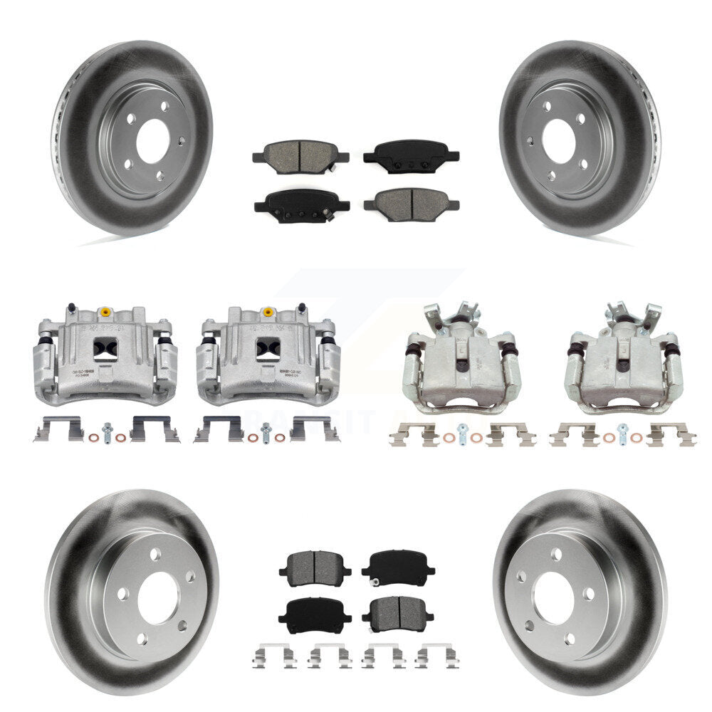 Transit Auto KCG-100928S Disc Brake Kit for 2005 Pontiac G6 - Front and Rear product image
