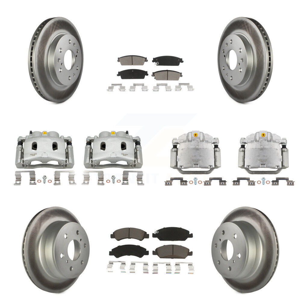 Transit Auto KCG-100929C Disc Brake Kit for 2007-2008 Cadillac Escalade, Cadillac Escalade ESV, Cadillac Escalade EXT & more - Front and Rear product image