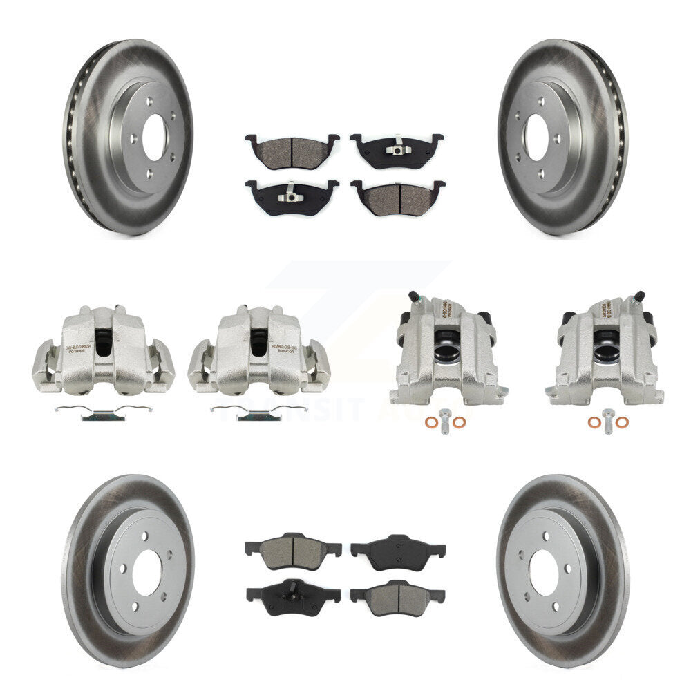 Transit Auto KCG-100929S Disc Brake Kit for 2011 Mercury Mariner - Front and Rear product image
