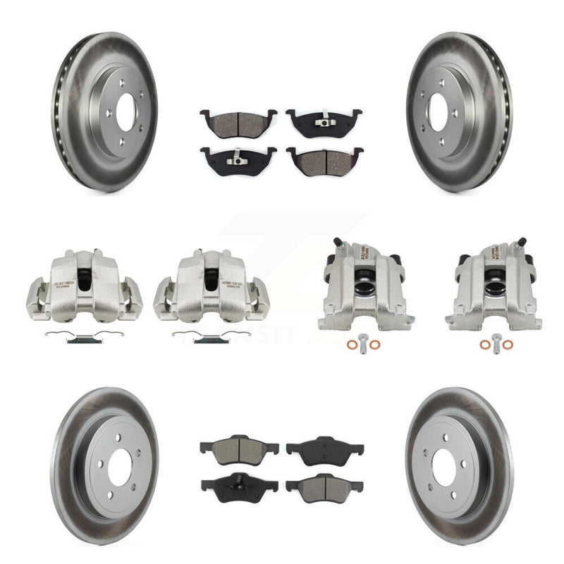 Transit Auto KCG-100929S Disc Brake Kit for 2011 Mercury Mariner - Front and Rear product image