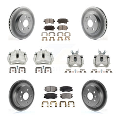 Transit Auto KCG-100929T Disc Brake Kit for 2013 Chevrolet Malibu - Front and Rear product image