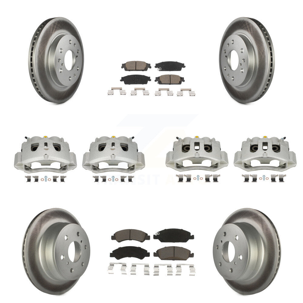 Transit Auto KCG-100930C Disc Brake Kit for 2016 Chevrolet Suburban - Front and Rear product image