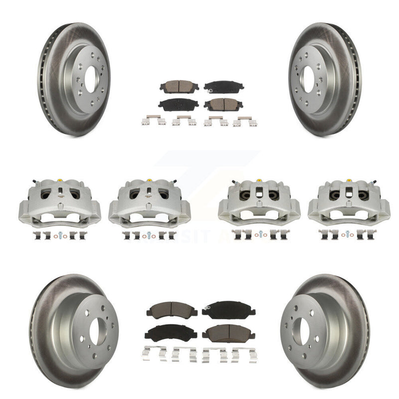 Transit Auto KCG-100930C Disc Brake Kit for 2016 Chevrolet Suburban - Front and Rear product image