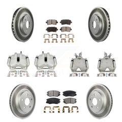 Transit Auto KCG-100930T Disc Brake Kit for 2013-2020 Chevrolet Impala, Chevrolet Malibu - Front and Rear product image