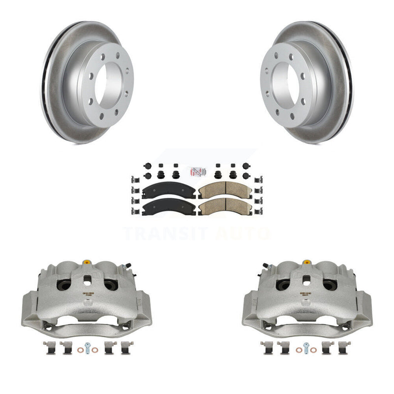 Transit Auto KCG-100931N Disc Brake Kit for 2010-2011 Chevrolet Express 4500 - Rear product image