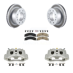 Transit Auto KCG-100932N Disc Brake Kit for 2011-2019 Chevrolet Suburban 3500 HD, Chevrolet Silverado 2500 HD, Chevrolet Silverado 3500 HD & more - Rear product image