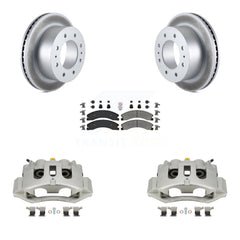 Transit Auto KCG-100933N Disc Brake Kit for 2011-2019 Chevrolet Suburban 3500 HD, Chevrolet Silverado 2500 HD, Chevrolet Silverado 3500 HD & more - Rear product image